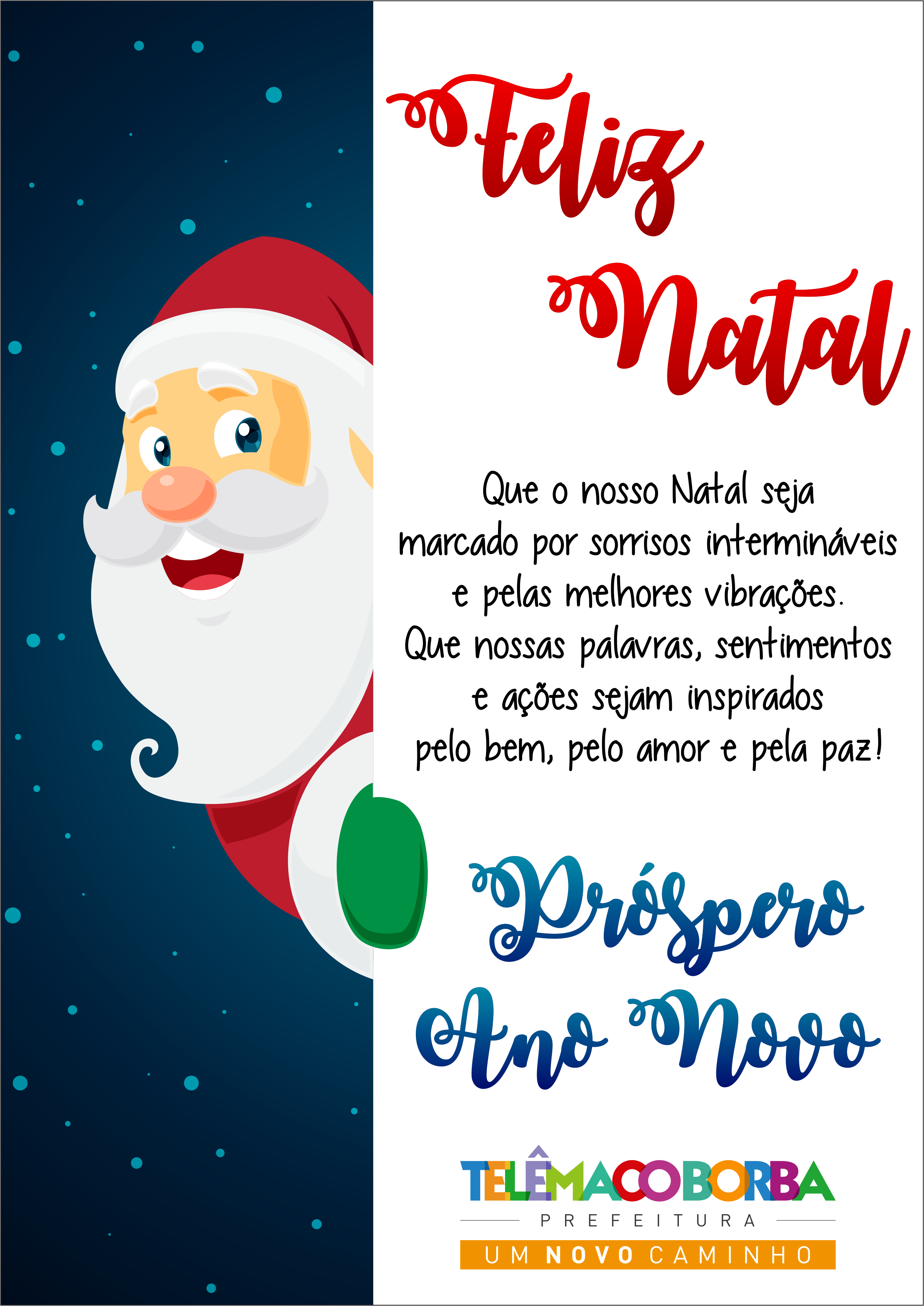 Mensagem de Natal e Ano Novo da Administração Municipal - Prefeitura de  Telêmaco Borba