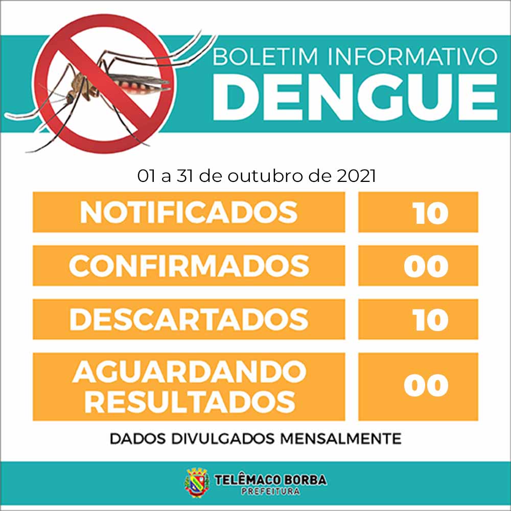 Boletim da Dengue em Telêmaco Borba